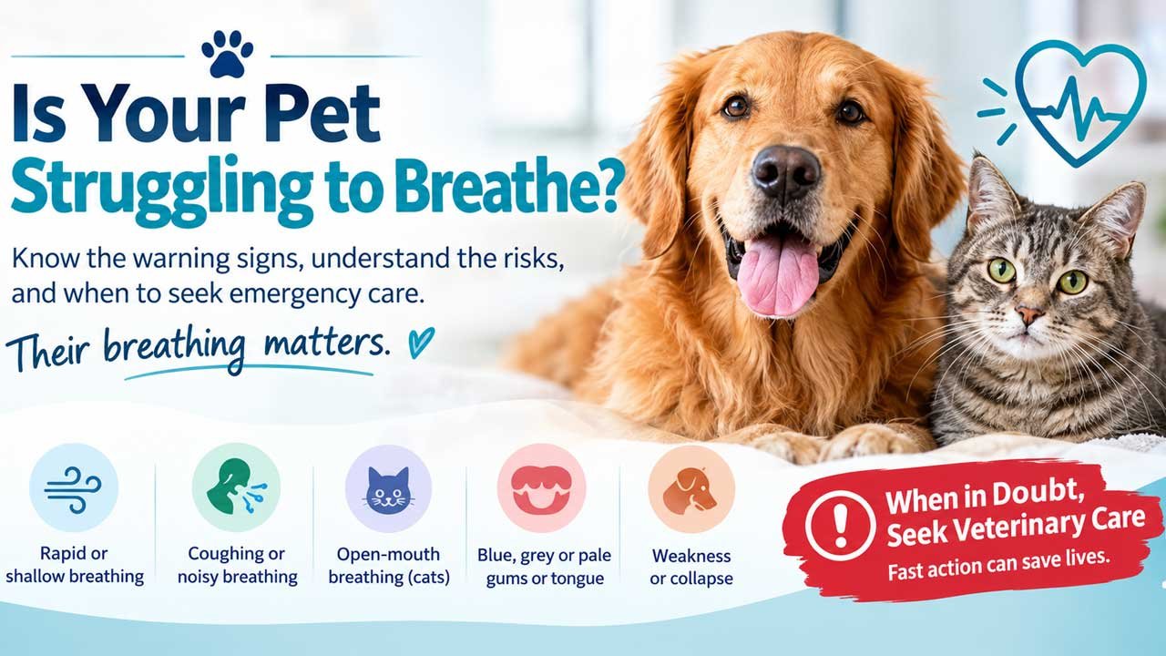 Difficulty Breathing in Pets: Emergency Signs Pet Parents Should Know
